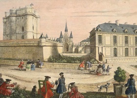 château de vincennes historical painting