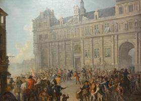 palais du louvre révolution française