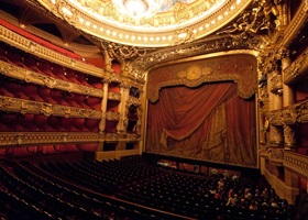 salle à la française Opéra Garnier paris